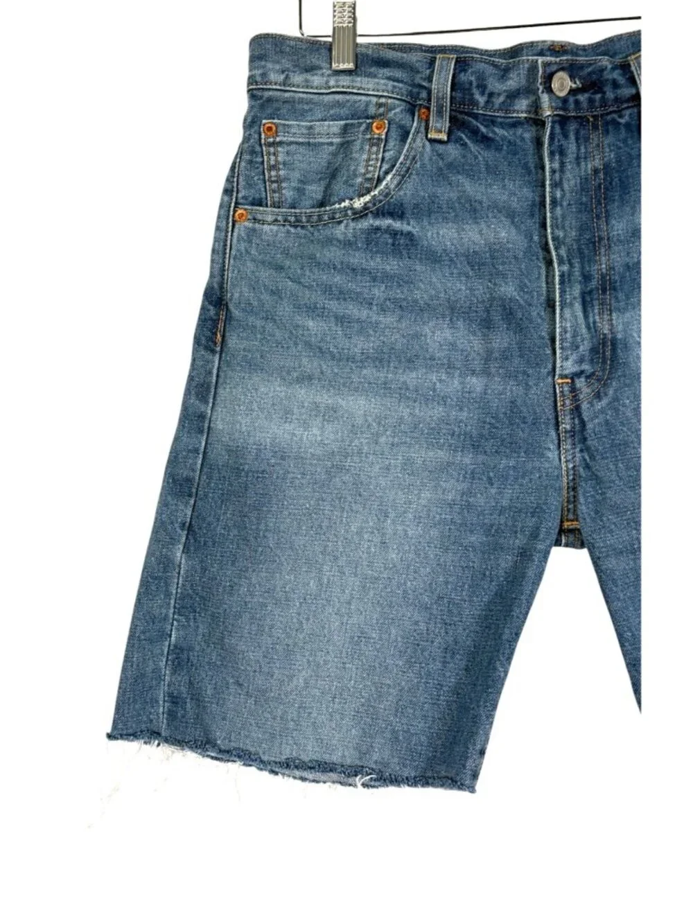 Levi's Mens Selvedge Denim Jorts Jean Shorts Size 32